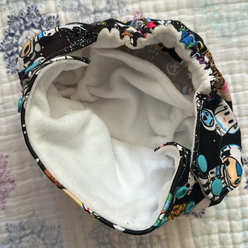 Tokidoki Colorful Space Adventure Baby Diaper Cover